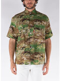 CAMICIA SHORTSLEEVE WORKWEAR CAMOUFLAGE, GRN0027 CAMOUFLAGE, thumb
