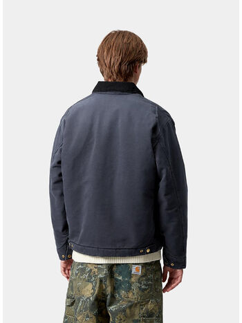 GIUBBOTTO OG DETROIT, 0DI4O DARK NAVY/BLACK STINEE CANVAS, small