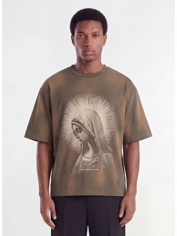 T-SHIRT DAISHOJI, Faded Olive, medium