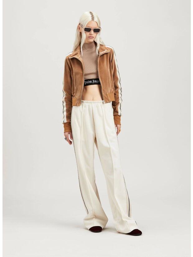 TOP SKIN CON LOGO, 6210 CAMEL BLACK, large