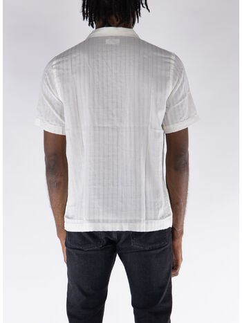 CAMICIA SHORTSLEEVE ROAD, ECRU, small