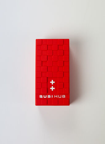 POWERBANK RED BRICK SUSIHUB, RED, small