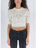 TOP CROCHET, IVORY BIANCO, thumb