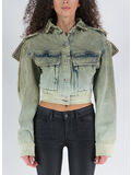 GIACCA TOYBOX LAUNDRY HOODED DENIM, 5100 MINT, thumb
