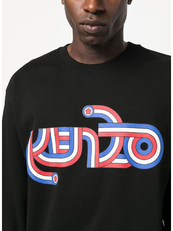 FELPA TARGET OVERSIZE, 99J BLACK, small