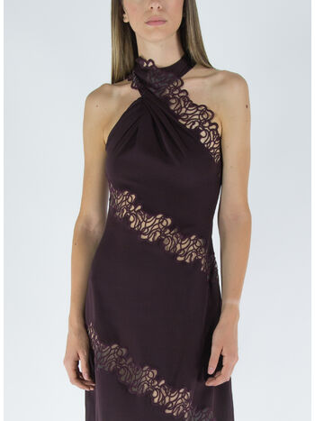 ABITO HALTERNECK LACE DRESS, , small