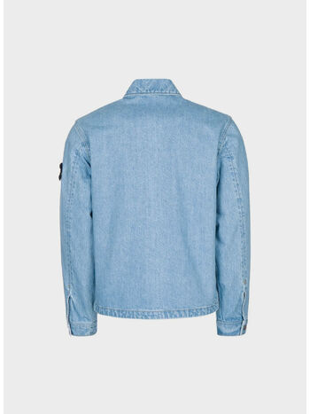 JACKET BIKER, VJ204 BLUE LIGHT WASH, small
