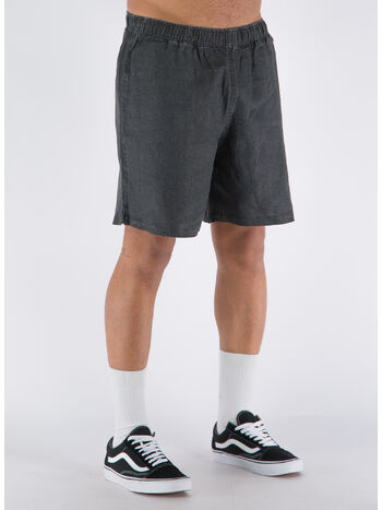 BERMUDA BOXY LINEN, BLACK, small
