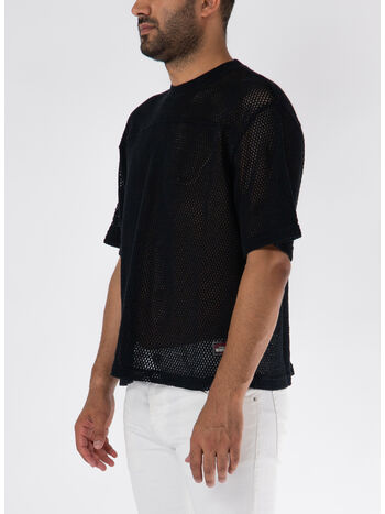 T-SHIRT TEAM COTTON, BLACK, small