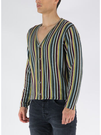 MAGLIONE STRIPE PATTERN, MULTI, small