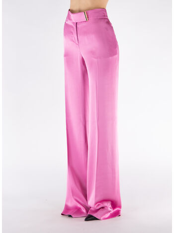 PANTALONE FLUID DOUBLE FACE SATIN, DP152 ROSEBLOOM, small