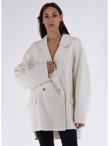 GIACCA LINA, IVORY, small