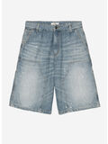 SHORT NIXON, 01EJ Blue, destroy wash, splatter, thumb