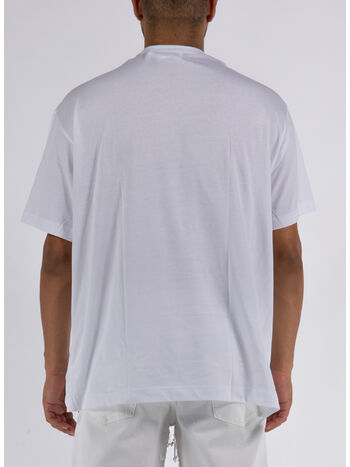 T-SHIRT KNIT X LACOSTE, WHITE, small