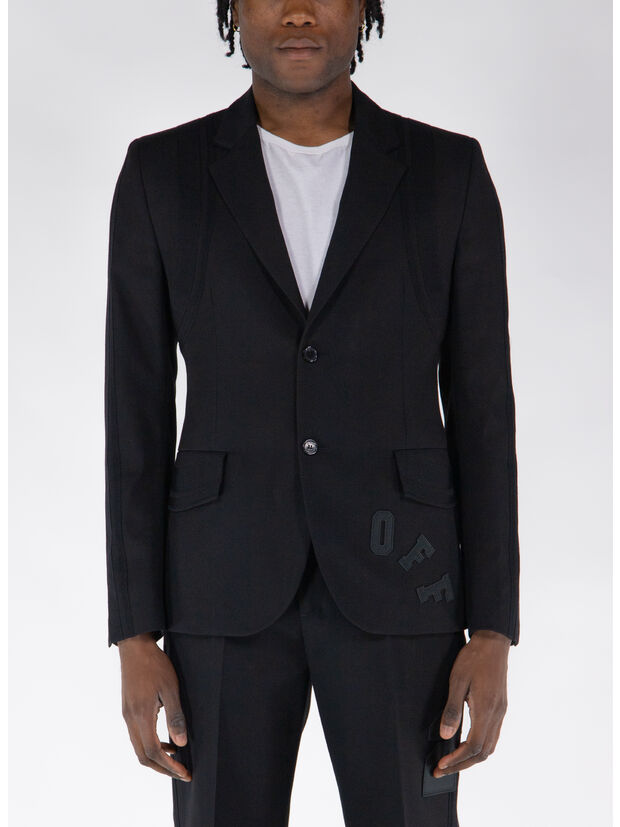 GIACCA FORMAL VARS DRYWO COUTRY, 1010 BLACK, large
