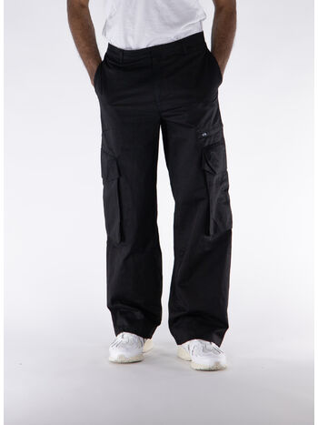 JEANS OVERSIZED 3D POCKETS, BLACK, small