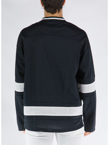 MAGLIA ML MESH JERSEY TEAM, BLACK, small