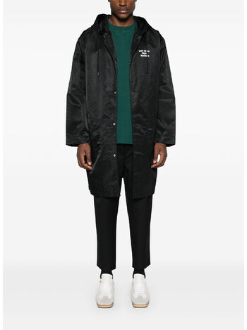 GIACCA PARKA SLOGAN, BL, small