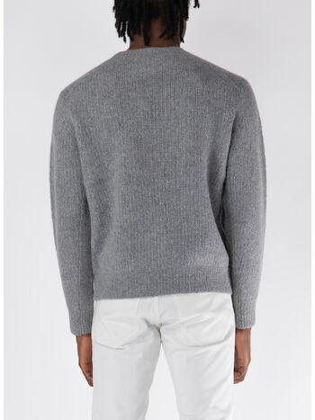 MAGLIONE ASKER, 800 GREY MELANGE, small