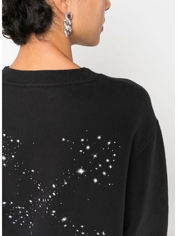 FELPA BLING STARS ARROW, 1001 BLACK WHITE, small