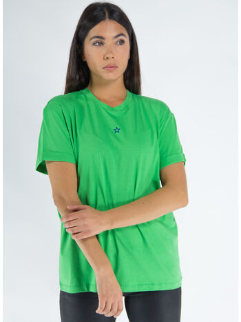T-SHIRT MINI STAR EMBROIDERY, 3016 BRIGHT GREEN, small