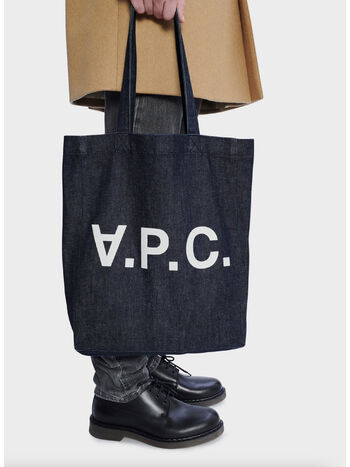 BORSA TOTE LAURE, IAI INDIGO, small