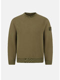 FELPA GIROCOLLO, V0054 MILITARY GREEN, thumb