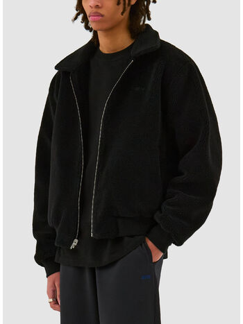 GIACCA SHERPA REVERSIBILE, BLACK, small