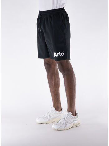 SHORTS SAMUEL LOGO, BLACK, small