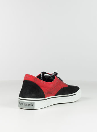 SCARPA DISTRESSED SNEAKER FLAME, RED/MULTI, small