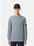 MAGLIONE RIBBED SOFT COTTON, V0049 ASHGREY, thumb