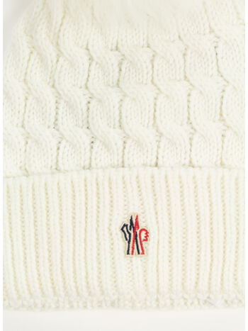 CAPPELLO IN MAGLIA CON PON PON, 002, small