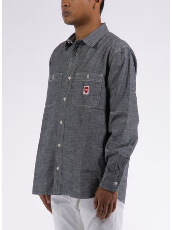 CAMICIA L/S CLINK HEART, 8902 BLACK, small