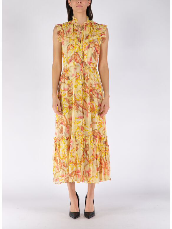 ABITO MATCHMAKER FLUTTER, YEHI YELLOW HIBISCUS, medium