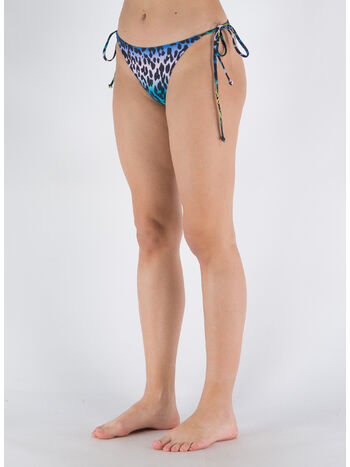 COSTUME SLIP RECYCLED PRINTED STRING BIKINI, 999 MULTICOLOR, small