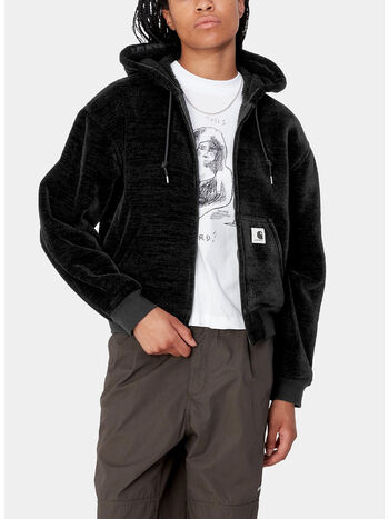 FELPA FULL ZIP  OG ACTIVE, 89XX BLACK, small