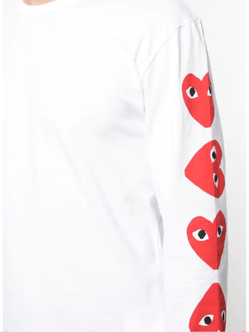 MAGLIA ML PLAY LOGO, WHITE, small