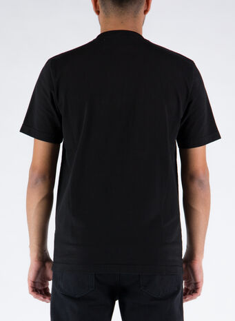 T-SHIRT MATT HEAVY JERSEY, T0002SSBLACK, small