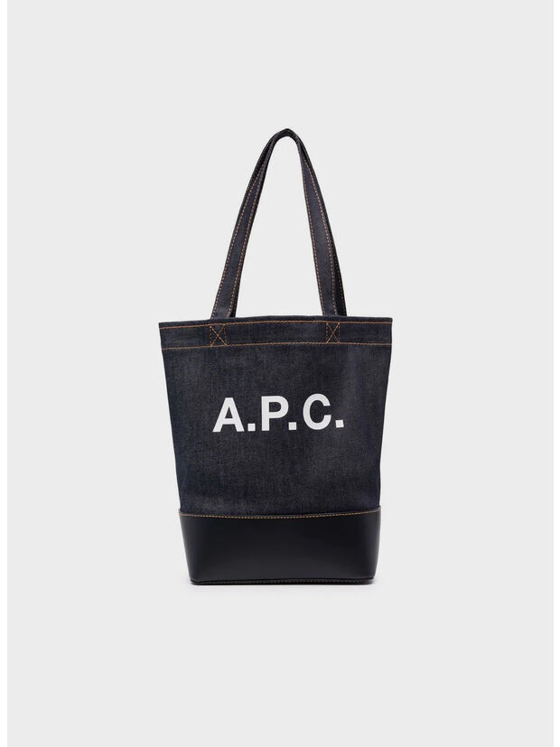 BORSA TOTE AXEL SMALL, IAK DARK NAVY, large
