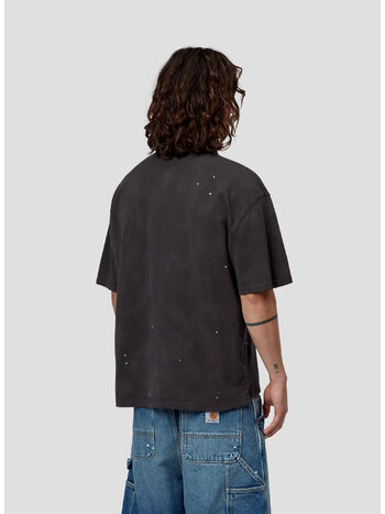 POLO  PAINTER, 89EJ Black, destroy wash, splatter, small