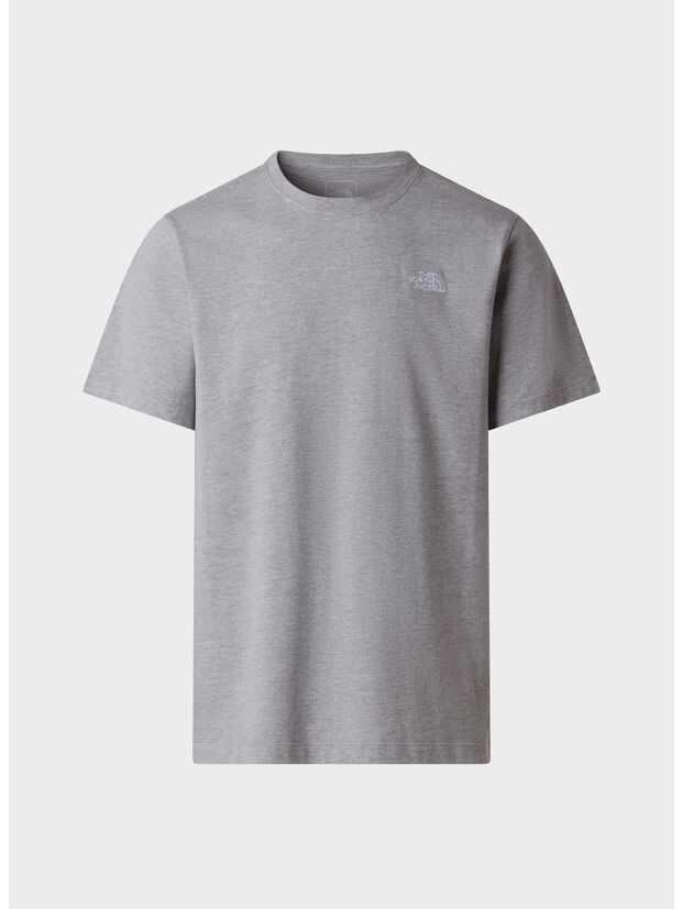 T-SHIRT EVOLUTION SIMPLE DOME, CQO1 TNF Pale Grey Heather, large