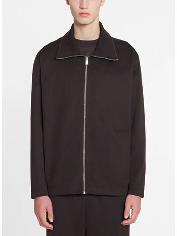 GIUBBOTTO LANVIN ELEVATED, 101 EBONY, small