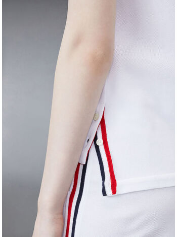 POLO A MANICHE CORTE, 100 WHITE, small