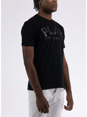 T-SHIRT PLAY, BLACK, small