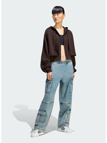 FELPA DOUBLE FRONT HOODIE, AUCO, small