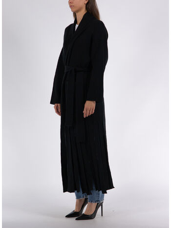 CAPPOTTO MAXI FRINGES, 1000 BLACK, small