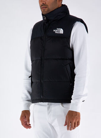 GILET IN PIUMINO RETRO NUPTSE VEST, LE41 RECYCLED BLACK, small