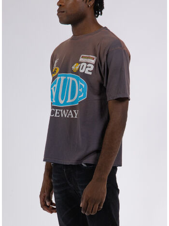 T-SHIRT RACEWAY TEE, 1675 VINTAGE GREY, small