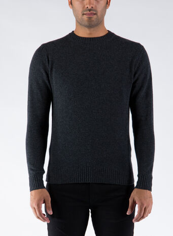 MAGLIONE GIROCOLLO, 035ANTRACITE, small
