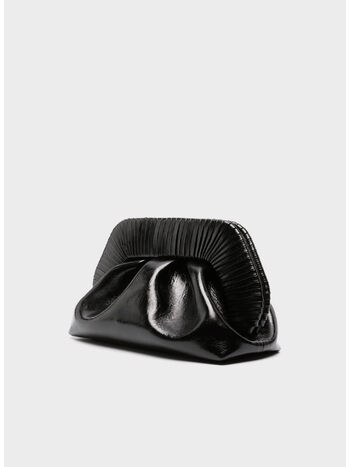 BORSA TIA CORDONIA SHINY, BLACK, small